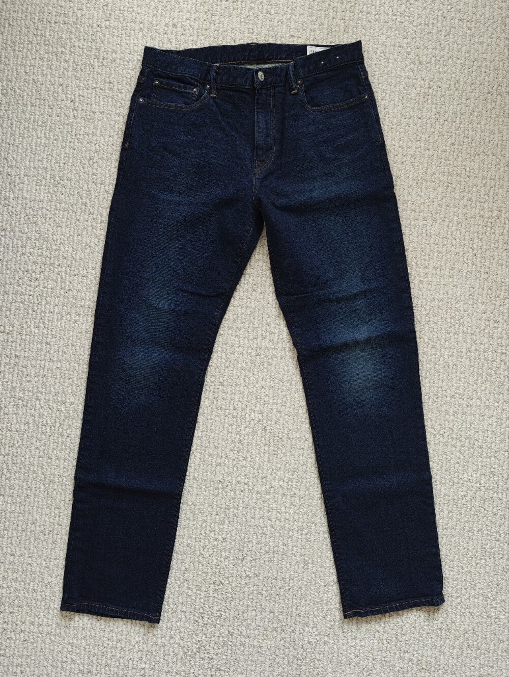 GAP Men's Straight Jeans in Dark Indigo Blue Sz 32x32